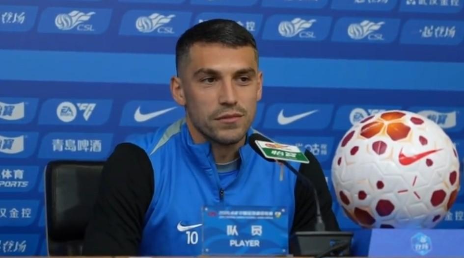 完美体育官网-斯坦丘：感谢武汉球迷对我的爱和支持，在这有很多美好的回忆